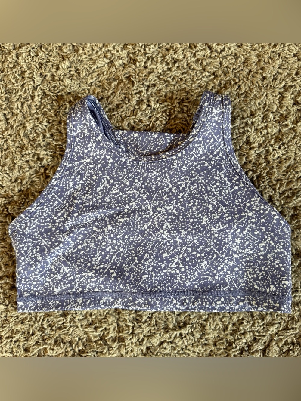 Zyia girls speckled lavender bra - Picture 1 of 6